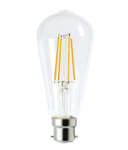 ST64 Pear Shape LED Filament Dimmable Globes (8W)