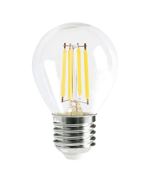 Fancy Round LED Filament Dimmable Globes (4W)