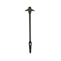 SPIKE FIXED 12V G4 Rustic Brass IP54 L800mm L/Glare - COOLIE01