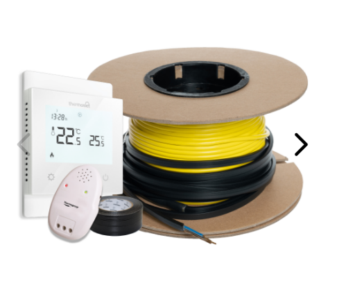 Thermowire Underfloor Heating System Kits Including Thermostat