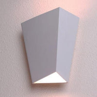 WALL Int City S/M Up/Dn LED 12W TRNGLE Sand Wh 3K  469 Lm - DELHI