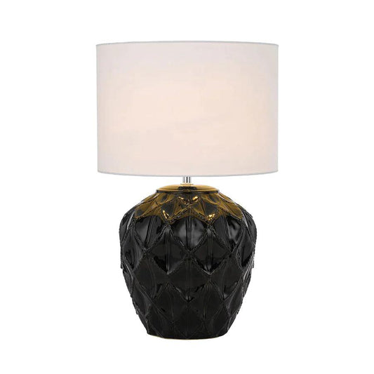 DIAZ CERAMIC TABLE LAMP - DIAZ TL-BKWH