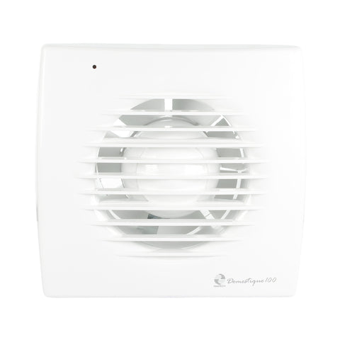 Fantech 180mm x 190mm Flush Mounted Square Exhaust Fan (125mm Duct) - DOM-125