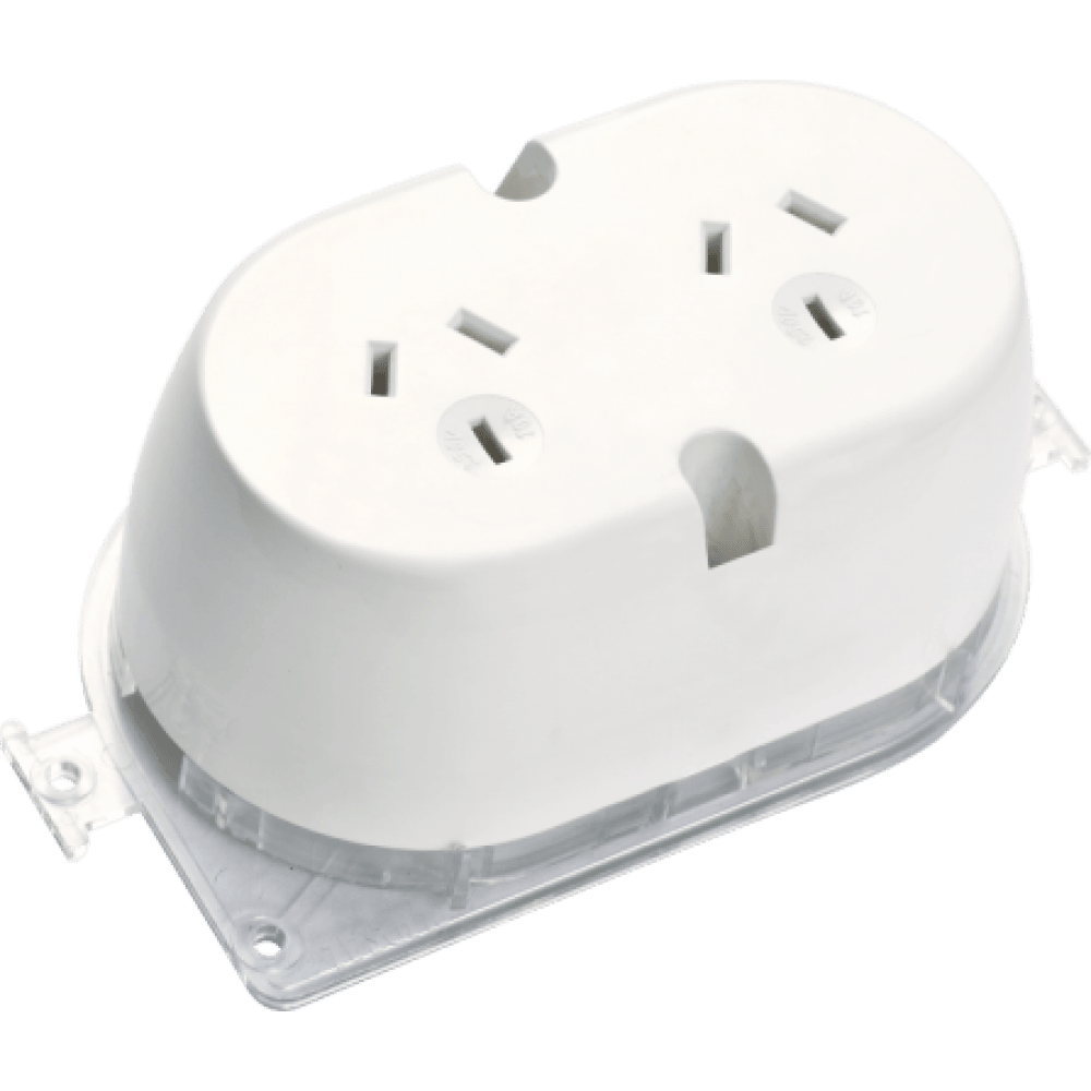 Double socket plug base - DX-PB2