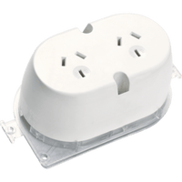 Double socket plug base - DX-PB2