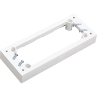 Quad mounting block 25mm - White - MB25