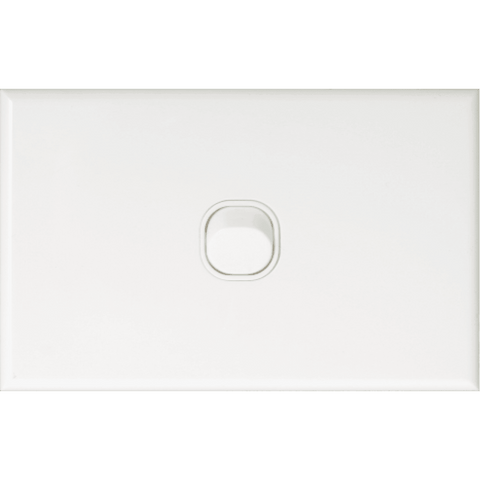 Slimline 1 Gang Single Light Switch - DXSW1VWH