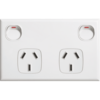Standard Double Power Point 10 A  - DXWGPO2