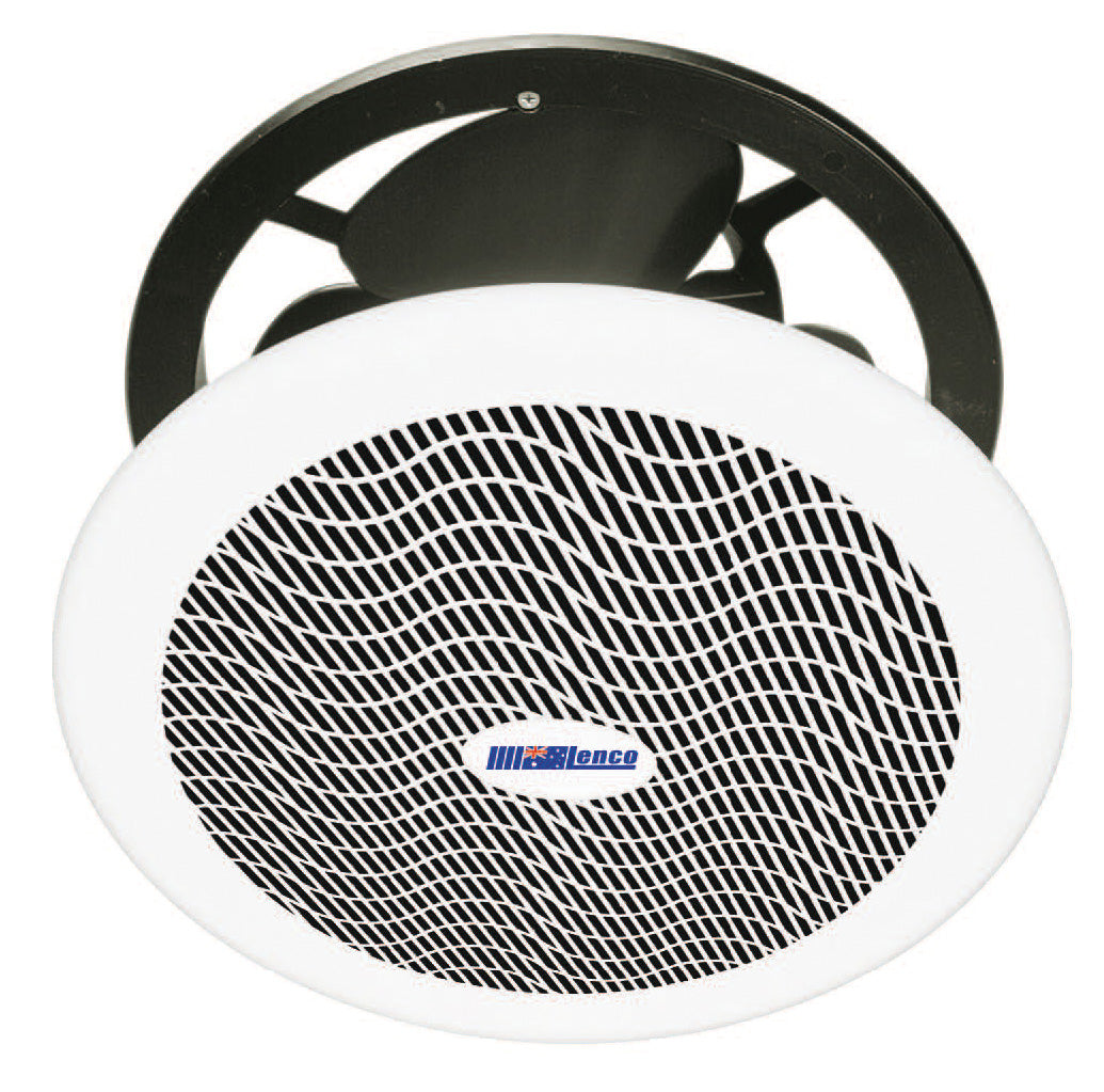 Ceiling Exhaust Fan with Ball Bearing Motor-200mm - E8PBB-WHIT