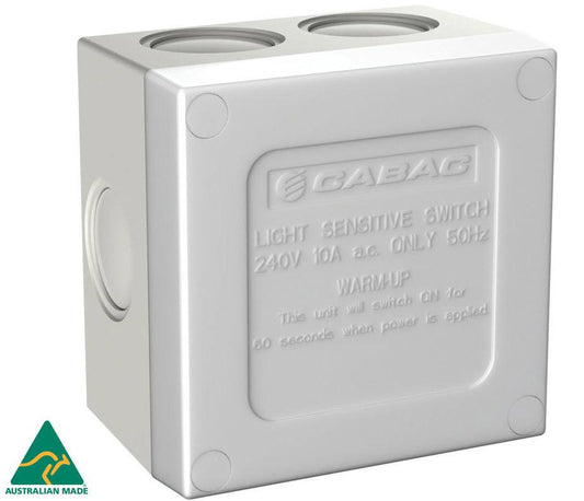 CABAC WEATHERPROOF SUNSET SWITCH - HSC110SS