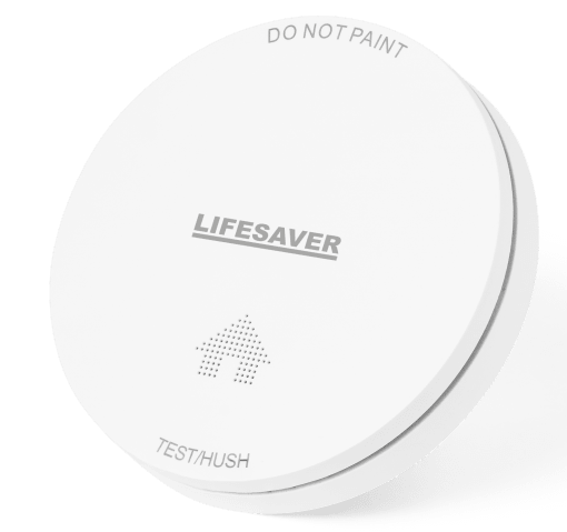 Standalone Lithium Battery-Operated Photoelectric Smoke Alarm - LIFPE10LP