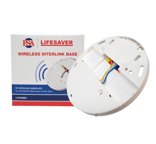 SMOKE ALARM WIRELESS INTERLINK BASE - LIFWMB2 - ARCK Electrical Wholesale Supplies