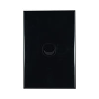 Light Switch 1 Gang – VERTICAL BLACK - LS101VB-L