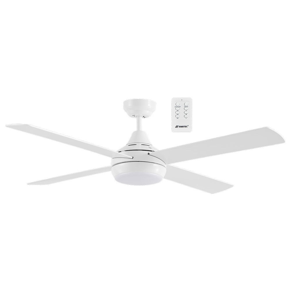 Link 15W LED AC Ceiling Fan With Remote Control White / Tri-Colour - FSL1243WR