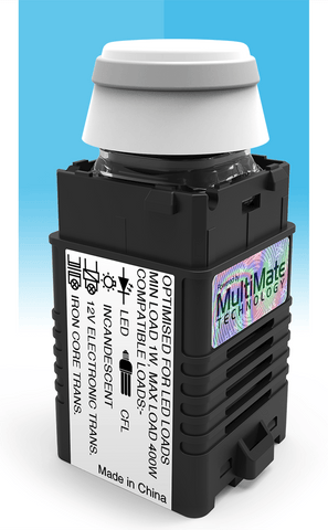 Diginet 400 Watt LEDSMART MultiMate Programmable Rotary Dimmer With Tap ON/OFF Function - MMDM/RT