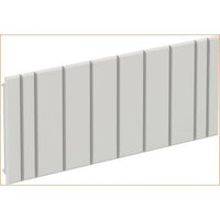 Clipsal MAX9 Pole Filler Blank, 8 Module, White - MX9EF8