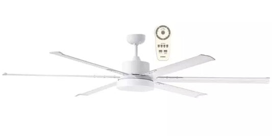 Albatross 72″ DC Ceiling Fan With 24W LED Light and Remote - MAFML3WR + MAF180W