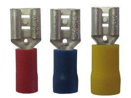 Quick Disconnect Fully Insulated Terminal Red Pack of 100 - ALCFQDR/100
