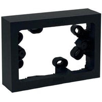 Hager Finesse Mounting Block (Matt Black) - WBQMBD-MB