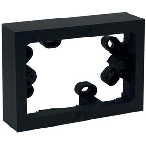 Hager Finesse Mounting Block (Matt Black) - WBQMBD-MB