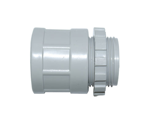 PVC-Scw Adpt w Lck Rg 40mm (PVC-07040)