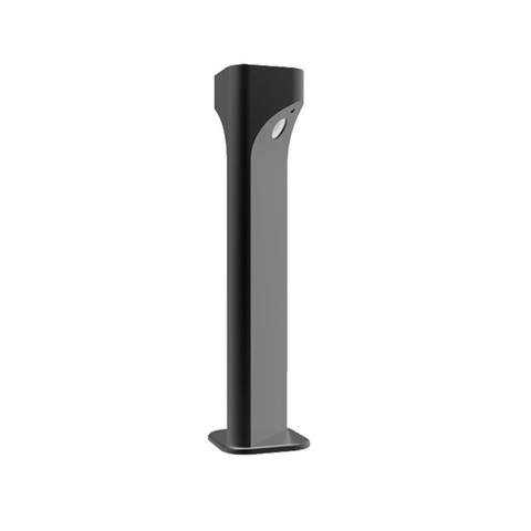 BOLLARD 11W SQ Dark Grey 3K IP65 2 Diff 540 Lm - SHU2, SHU3