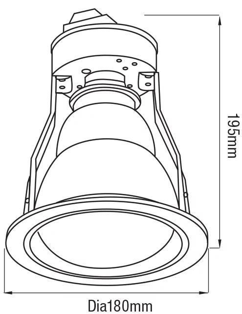 Uno Single Heat Lamp Bathroom Heater - MBHU1LW