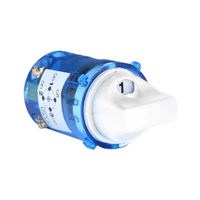 Hager 10A 3 Position Rotary Mechanisms Matt White - WBMSF3-MW