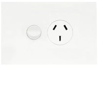 Finesse Single GPO (GLOSS WHITE) - WBQP1S