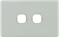 Standard 2 Gang Cover & Plate Only - DXWS2PWH