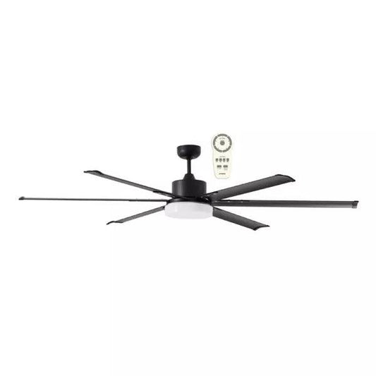 Albatross 84″ DC Ceiling Fan With 24W LED Light and Remote - MAFML3BR + MAF210B