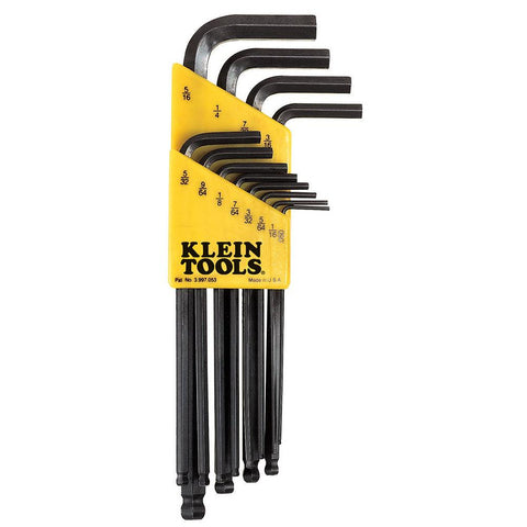 12-PIECE L-STYLE BALL-END HEX-INCH A-BLK12