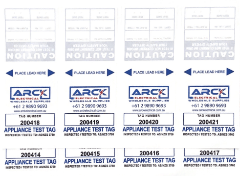 Test Tag Heavy Duty - TAGTTH-Blue