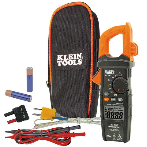 600A AC TRMS TEMP LOWZ CLAMP METER A-CL700