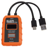 USB DIGITAL METER USB-A AND USB-C A-ET920