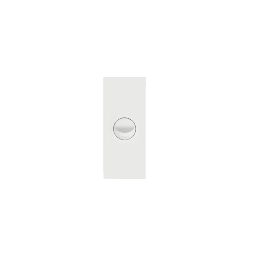 Hager Finesse 1 Gang Architrave Switch (Gloss White) - WBQSA1