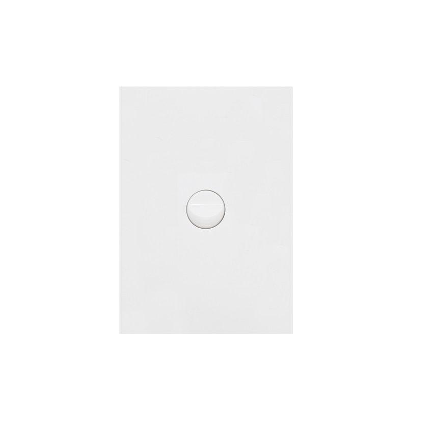 Hager Finesse 1 Gang Switch Matt White WBQSV1-MW