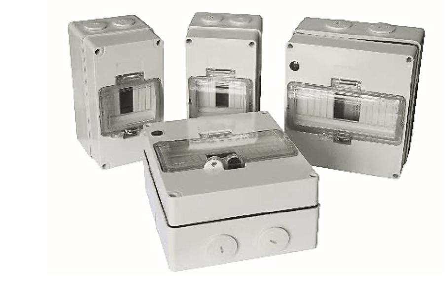 4 POLE SURFACE MOUNT DISTRIBUTION BOARD IP66 RATED - 30303NLS