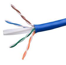 CAT 6 DATA 305M BOX- BLUE SHEATH - CAT6-BOXBLUE