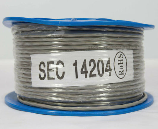 4 Core 14 Strand 4x14/0.20 Unscreened Security Cable 100 Meters - SEC14204
