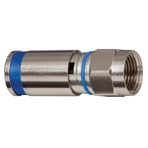 STD F COMP CONNECTOR - RG6/6Q MALE 10PK A-VDV812-623